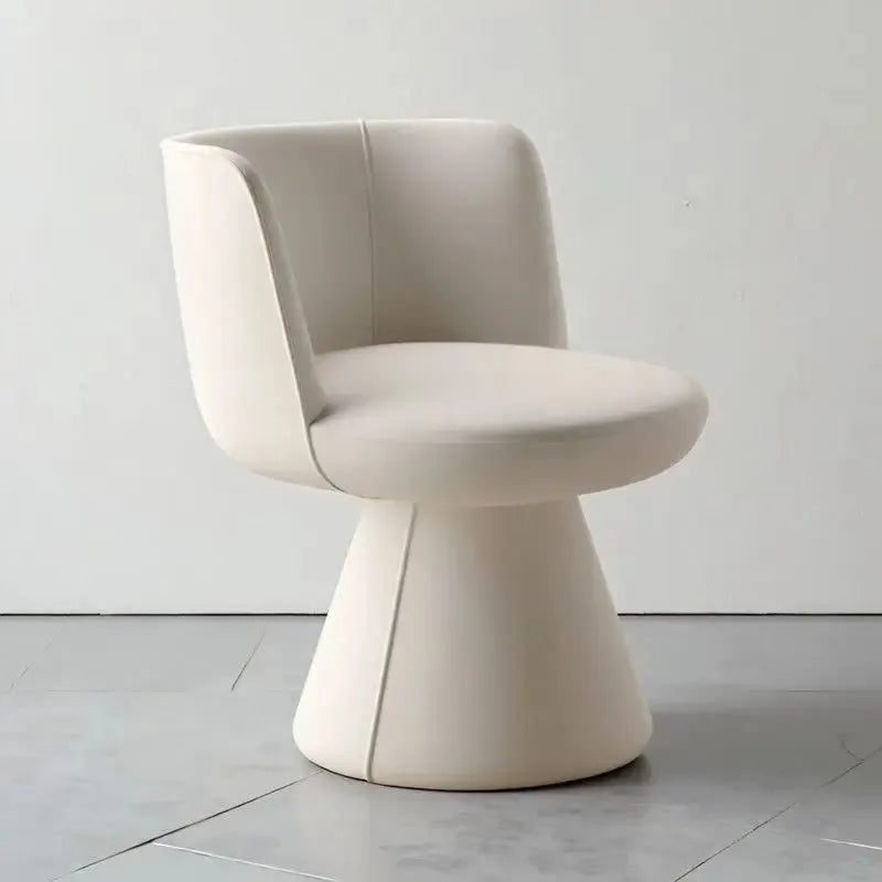 Chaise Lounge Italian Light Luxury Dressing Stool Rotatable Simple Dining Chair Home Bedroom Hotel Nordic Single Sofa Chairs