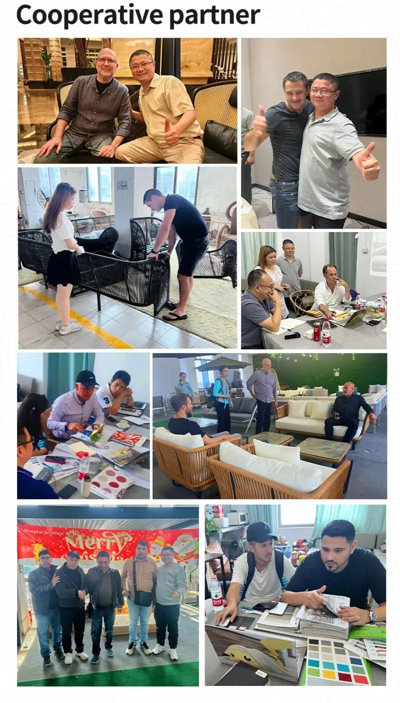 Modern Dark Grey Couch L Shaped Patio Sofa Hotel Outdoor Furniture Sets Modular Metal Garden Aluminium Sofa