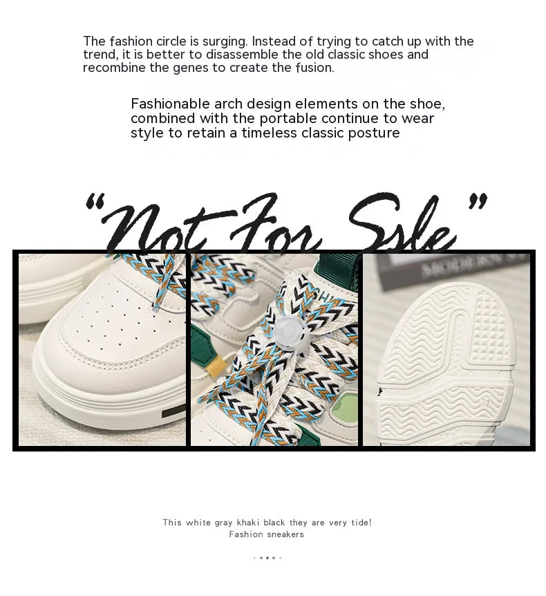 New family shoes Children's shoes Small white shoes Student shoes Children's shoes sports shoes boys casual board shoes