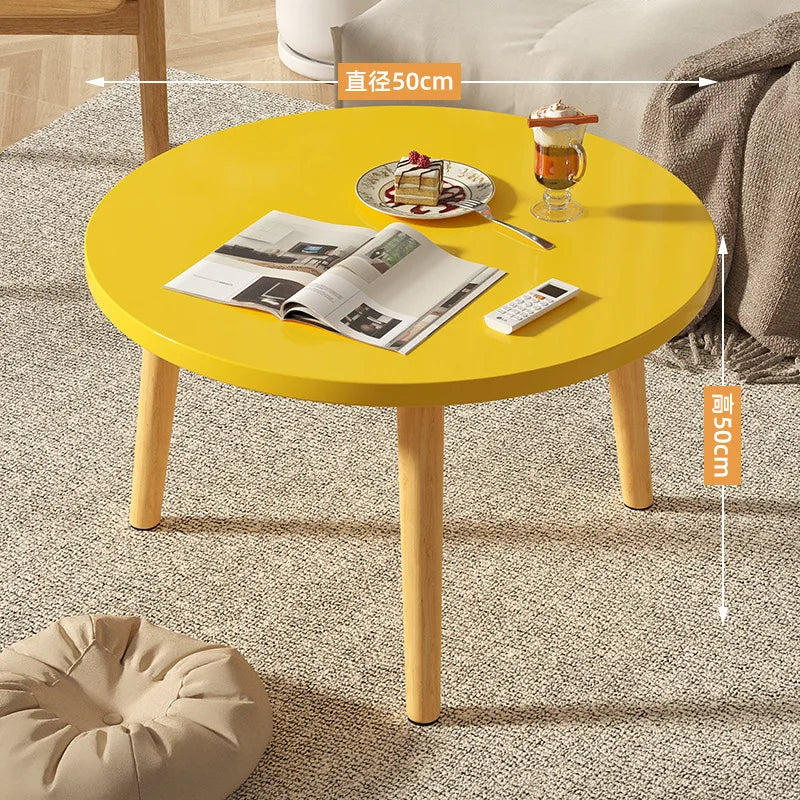 Simple Mini Table Coffee Table Round Table Windowsill Sitting Online Tatami Short Table Living Home Furniture Simple Low Table