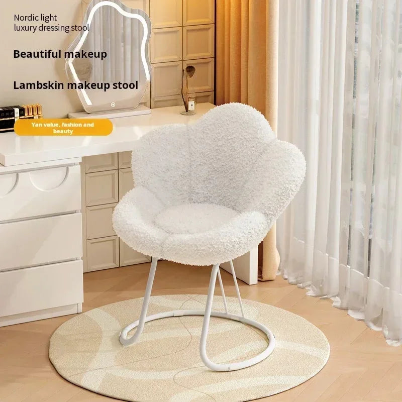 Modern Dressing Table Chairs for Bedroom The Bedroom Dressing Stool Vanity Chair Light Luxury Makeup Minimalist