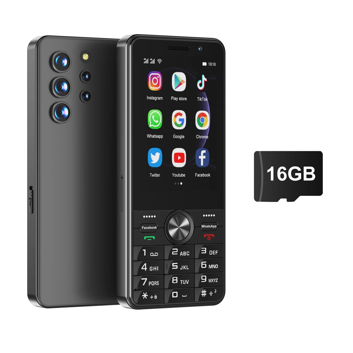 SERVO F25 PRO 4G Smartphone Android 8.1 OS 2+16GB ROM Camera 2500mAh Dual SIM Standby Button Smart Cellphones Google Play Store