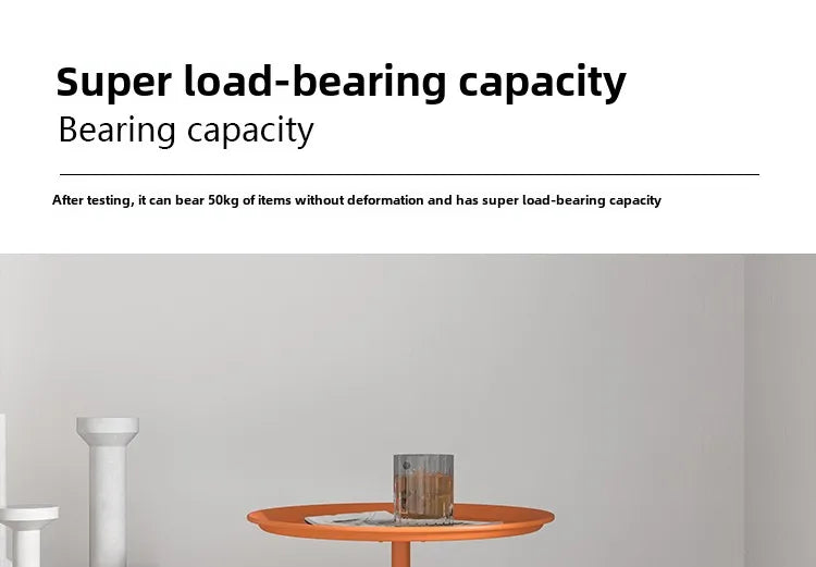 Light Luxury Coffee Table Small Sofa Side Rack Nordic Round Bedside Tables Living Room Mini Desk Minimalist Room Furniture