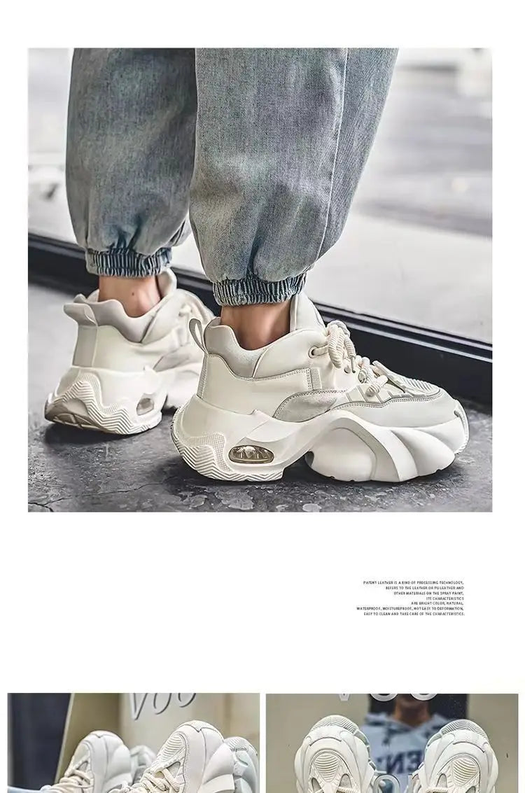 Casual Sneakers Designer Style Men Shoes Comfortable Men's  Platform Sneakers Fashion Casual Shoes Sports Trainers Tenis