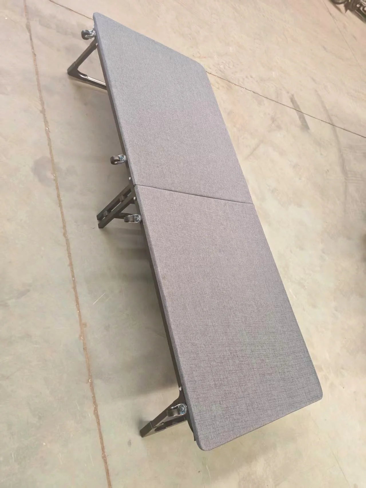 Super thick folding single bed home office artifact portable foldable escort recliner folding single lunch break bed