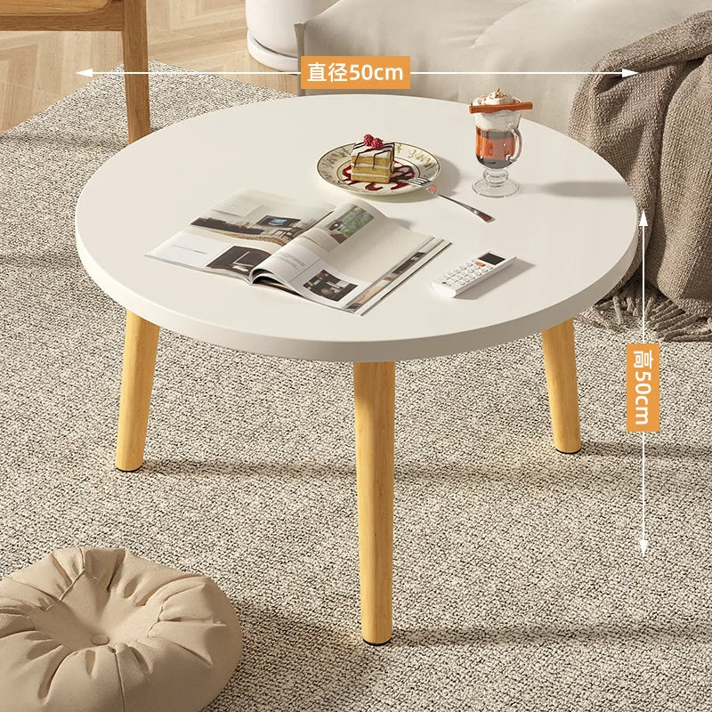 Simple Mini Table Coffee Table Round Table Windowsill Sitting Online Tatami Short Table Living Home Furniture Simple Low Table