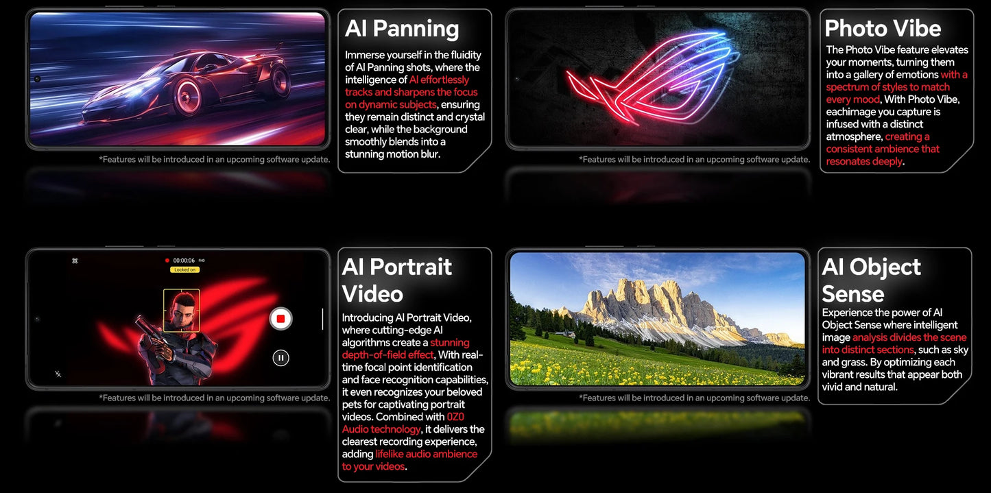 Global ROM ASUS ROG Phone 9 FE 5G Smartphone Snapdragon 8 Gen 3 6.78" 185Hz FHD+ Display 5500mAh 65W Charging Android 15 ROG 9