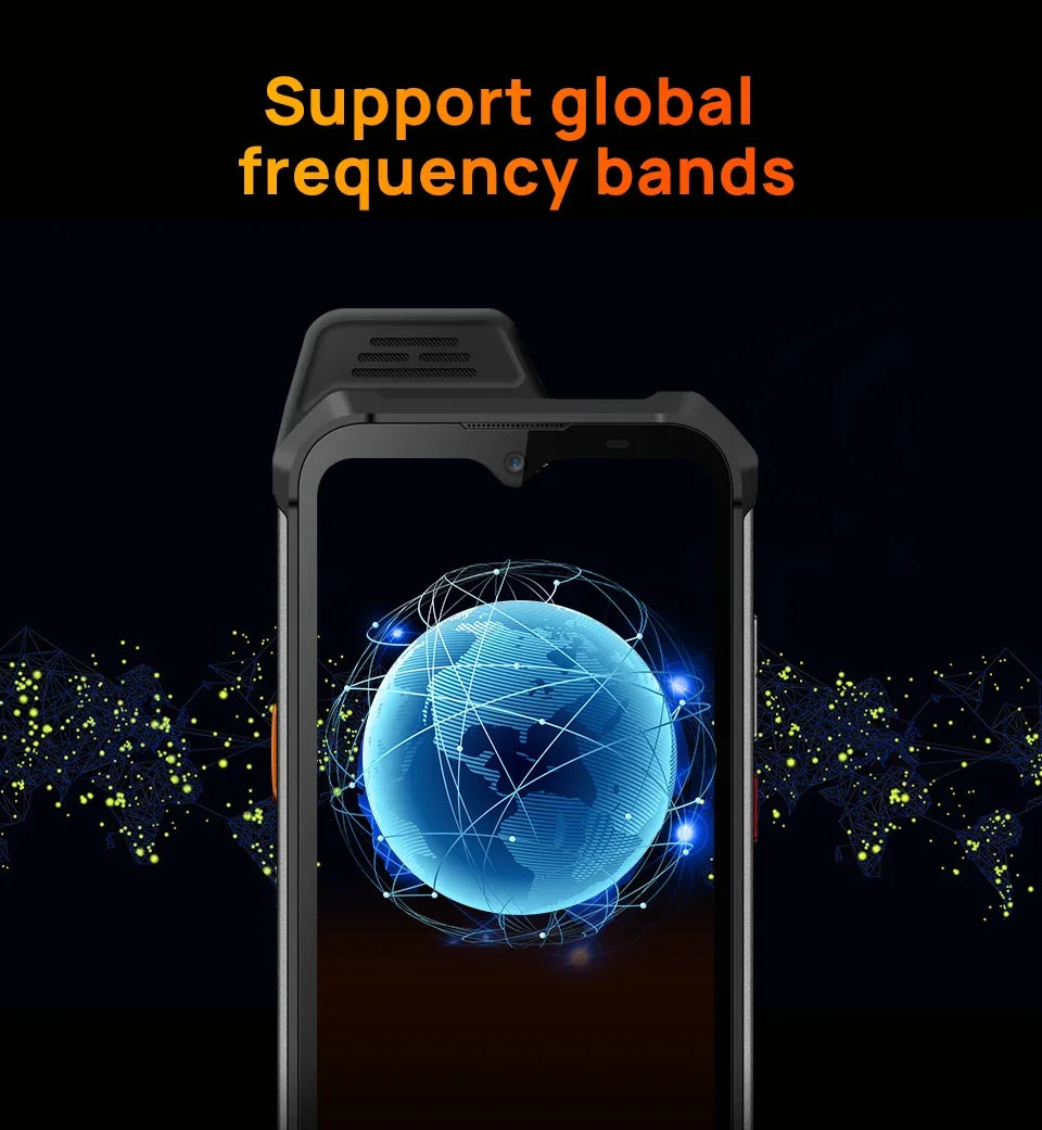 UNIWA W999 ATEX Rugged Waterproof Walkie Talkie 8GB+128GB 6.3 Inch FHD 5000mAh Smartphone Andriod 13 NFC Cell Phones Helio G99