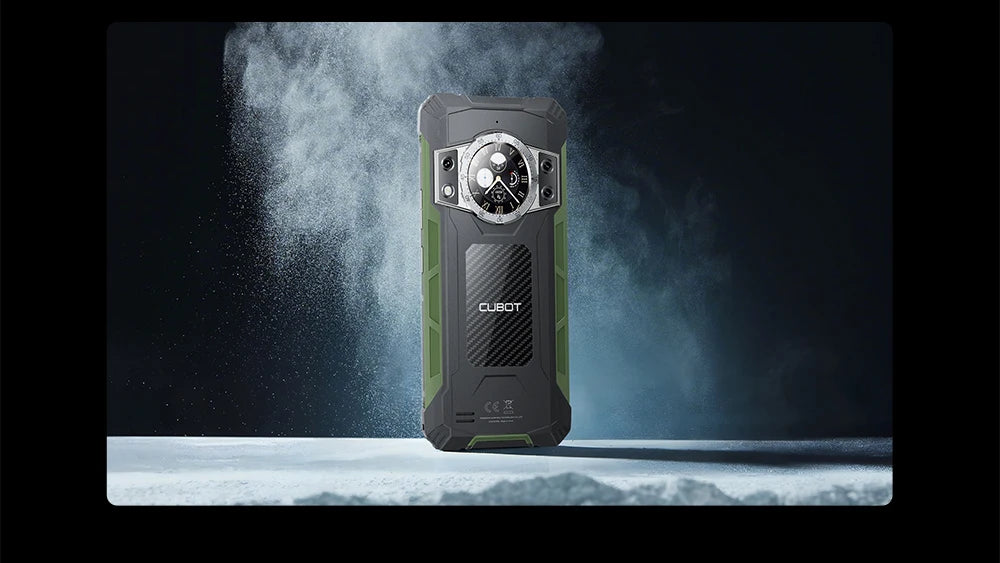 Cubot KingKong ACE 2 Ultra-thin Rugged Smartphone Android 14 16GB RAM(6GB+10GB),+128GB ROM 6.56" 90Hz Screen NFC Cell Phone