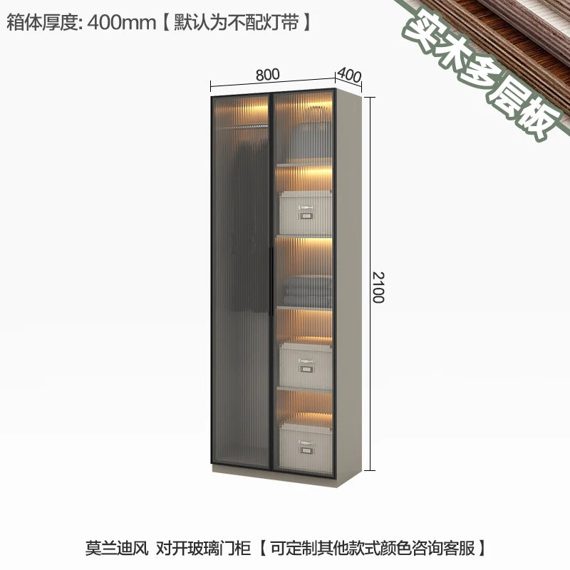 Whole house custom solid wood, forward rollover invisible bed, folding Murphy bed, bookcase, wardrobe, minimalist wall bed