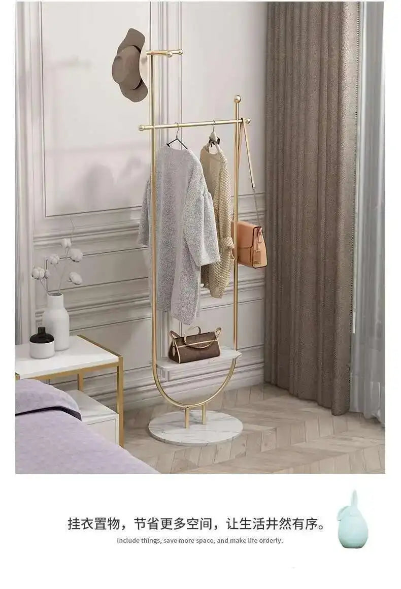 Open angle coated rack bracket Auvents drying hall organizer Hall clothing coated rack Burro Ropa Perchero hotel furniture HDH