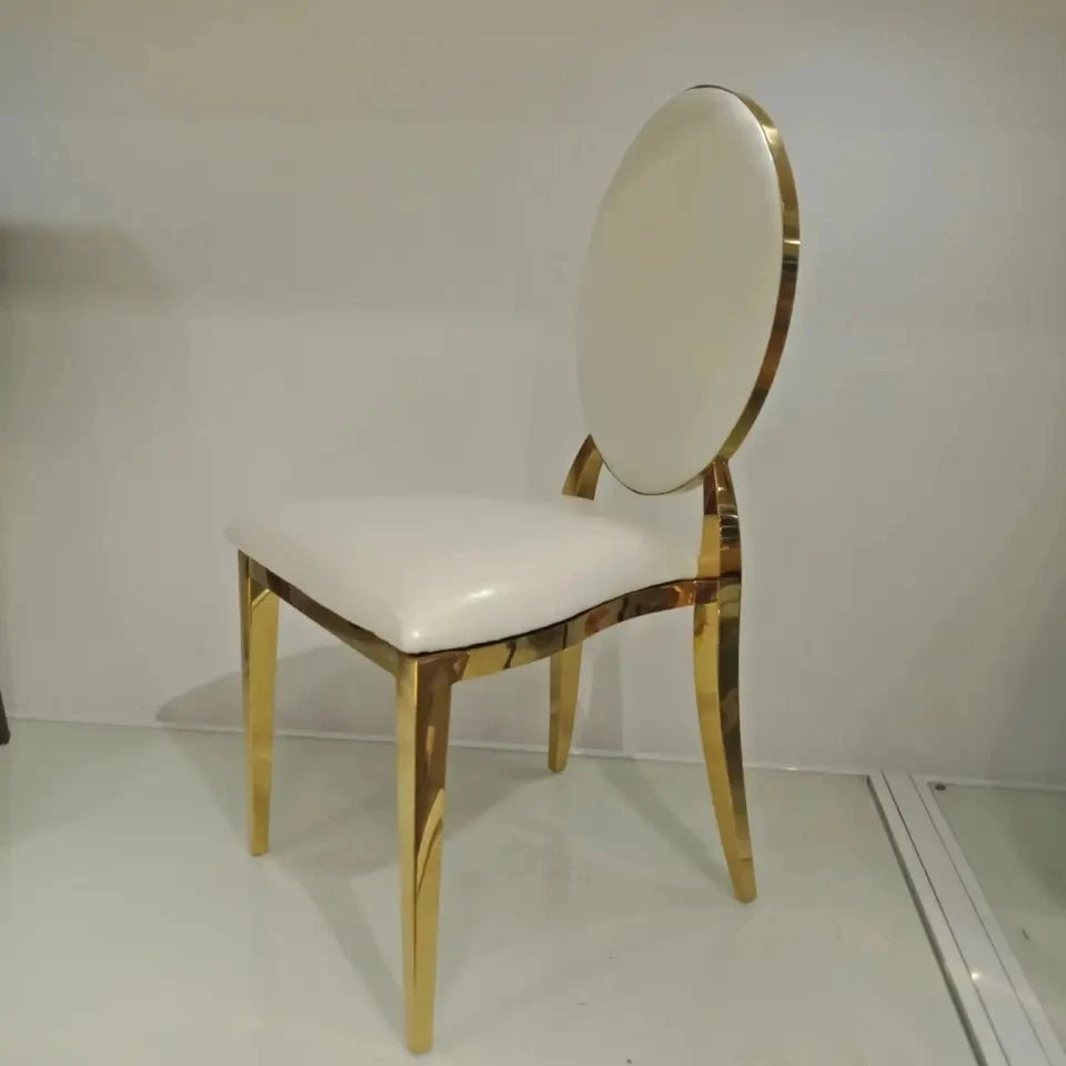 100pcs）Modern Restaurant Wedding Party Chairs plastic Stackable Hotel Gold Chiavari Chairs 1149