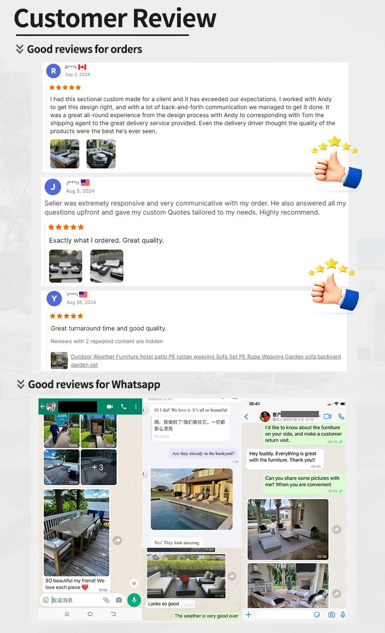 Luxury Modern Waterproof Fabric Design Aluminum Outdoor Sofa Set Garden Couch Hotel Project Patio Furniture