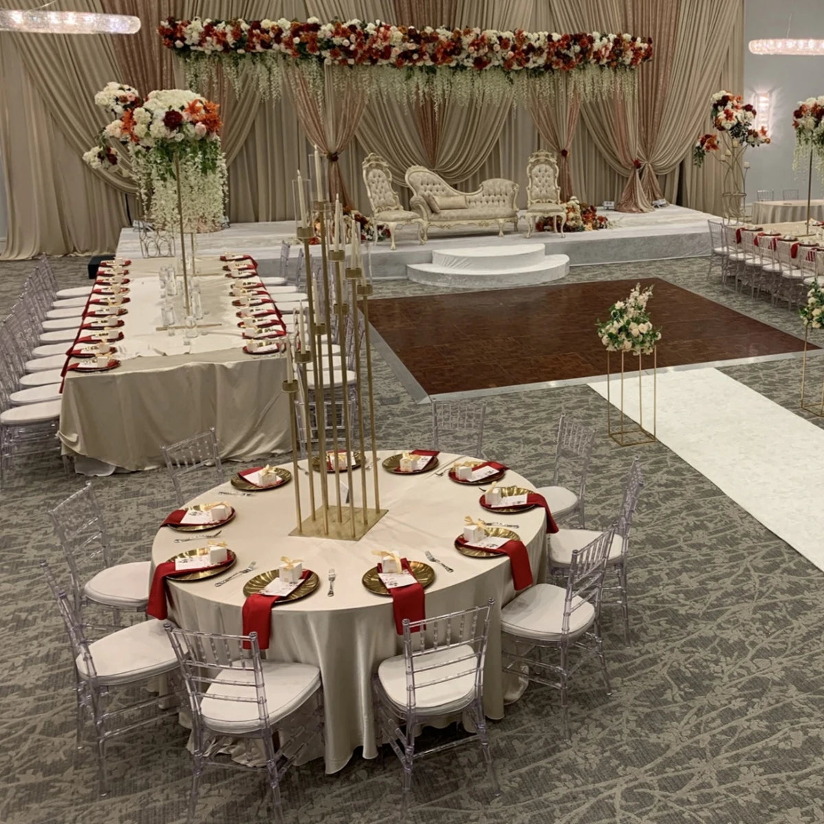 100pcs）Modern Restaurant Wedding Party Chairs plastic Stackable Hotel Gold Chiavari Chairs 1149