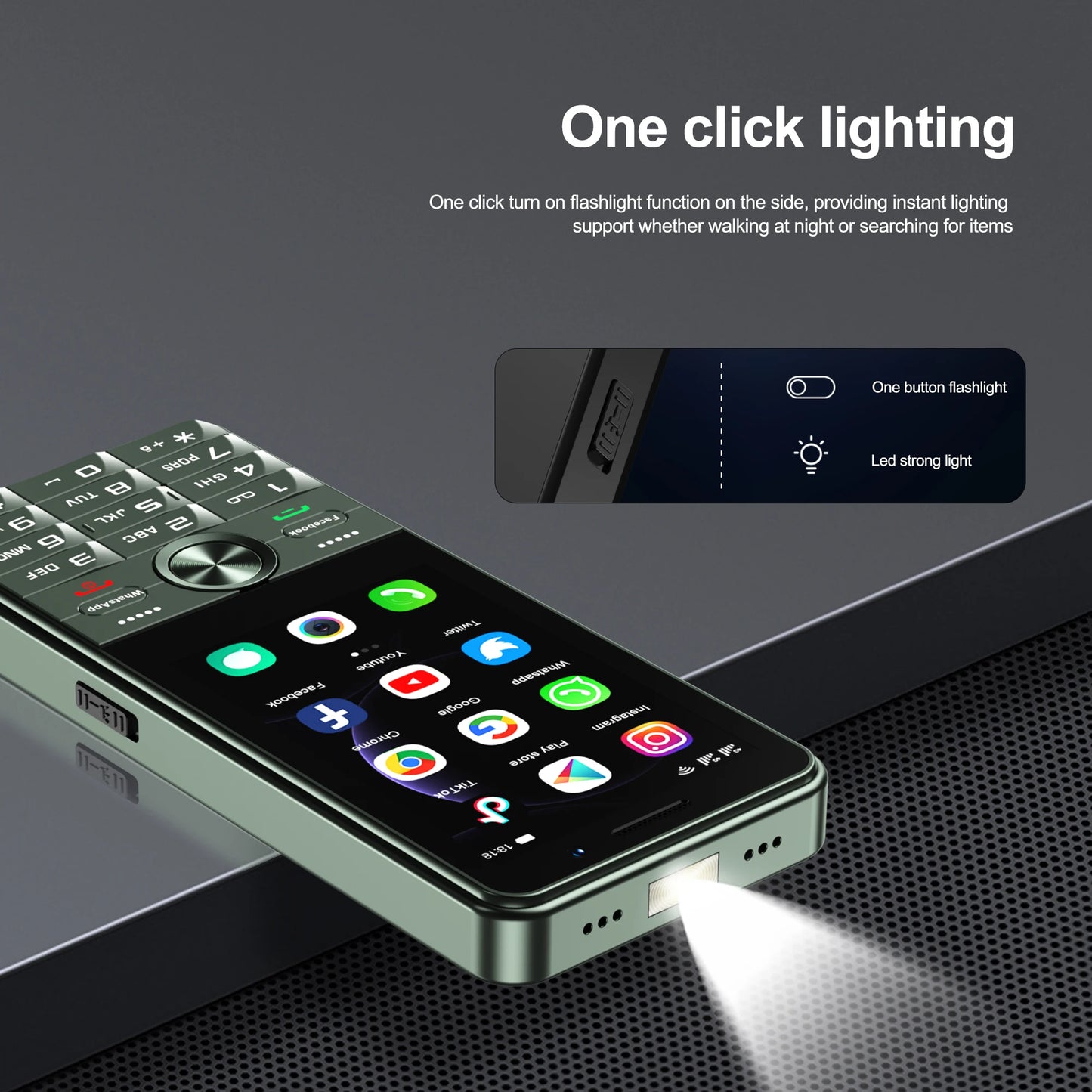 SERVO F25 PRO 4G Smartphone Android 8.1 OS 2+16GB ROM Camera 2500mAh Dual SIM Standby Button Smart Cellphones Google Play Store