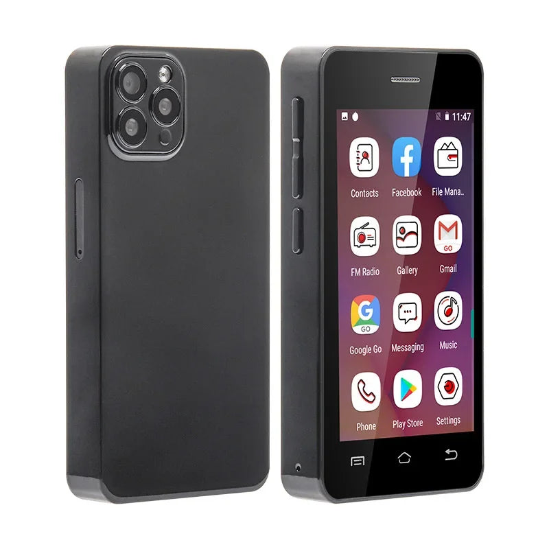 Melrose S9 Pro Mini Phones 3.0''  2GB+16GB Ultra Slim Quad CoreMobile Phone 5MP 1000mAh 3G Compact Mini Smartphone Android