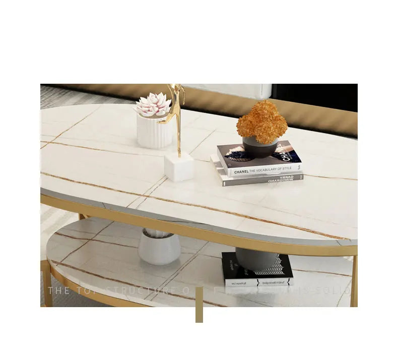 Mid Century Modern Coffee Table Trendy Classic Oval Nordic Coffee Table Aesthetic Beauty Table Basse De Salon Home Furniture