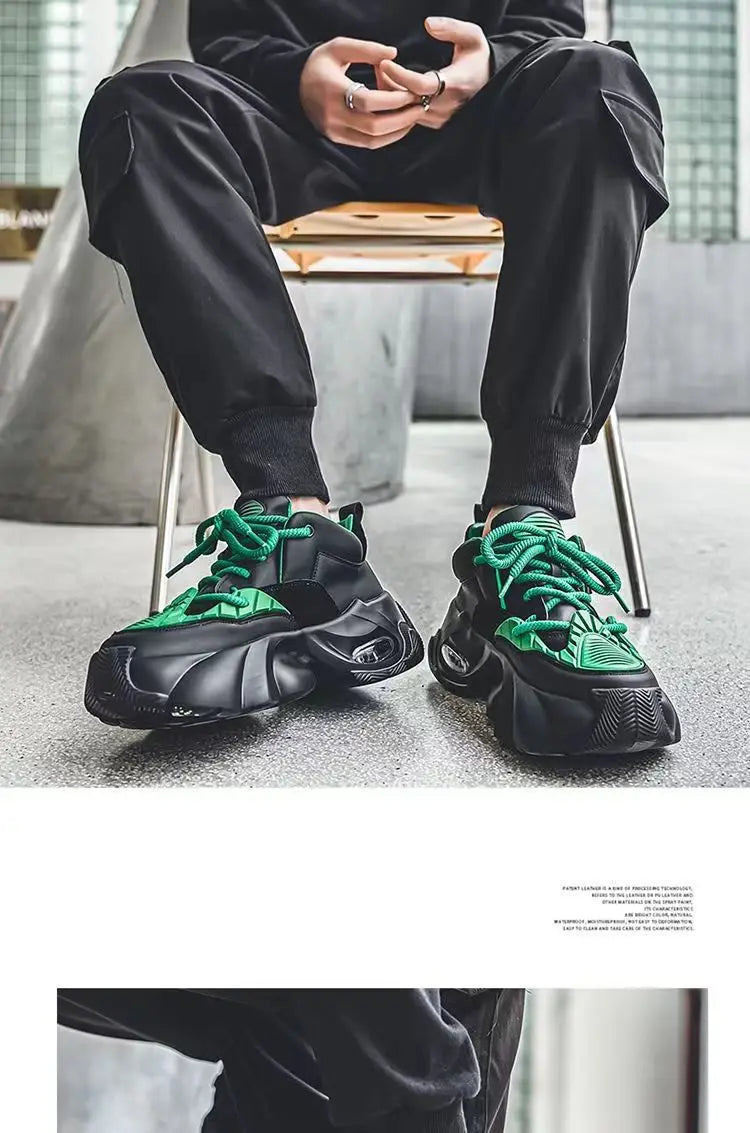 Casual Sneakers Designer Style Men Shoes Comfortable Men's  Platform Sneakers Fashion Casual Shoes Sports Trainers Tenis