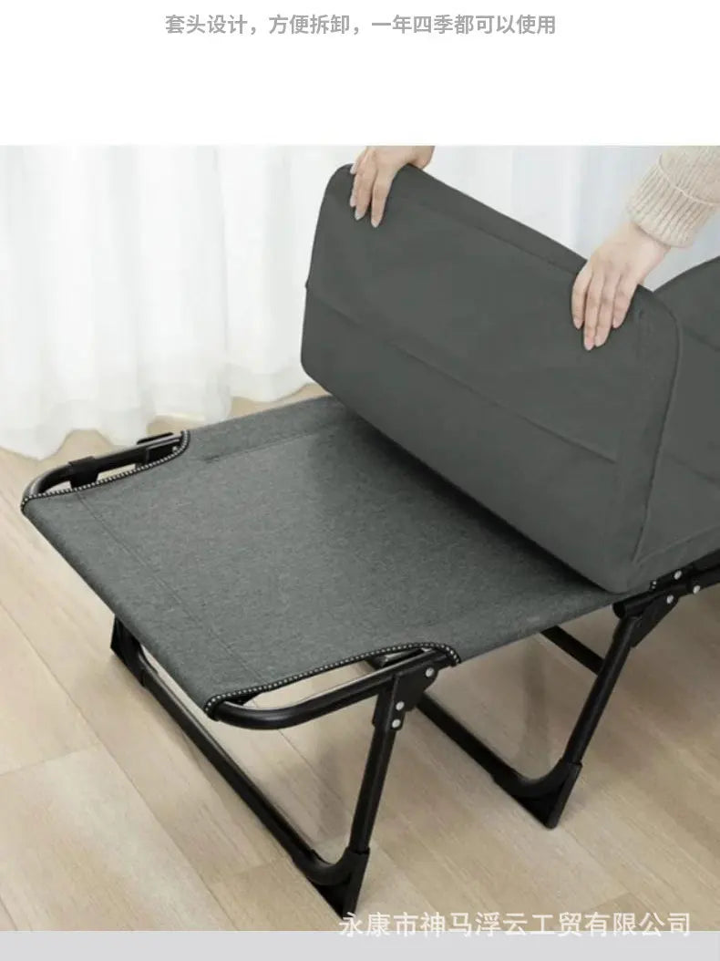 Recliner folding lunch break bed dual-purpose lazy home leisure office nap sofa sofa bed multi-functional adjustment