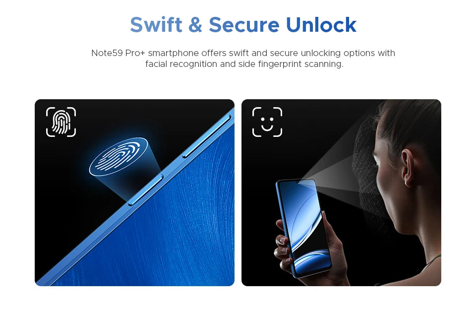 DOOGEE Note59 Pro+ 5G Smartphone Android 15 Global Version 6250mAh Battery 6.75'' 120Hz Display 12GB 512GB Mobile Phone NFC