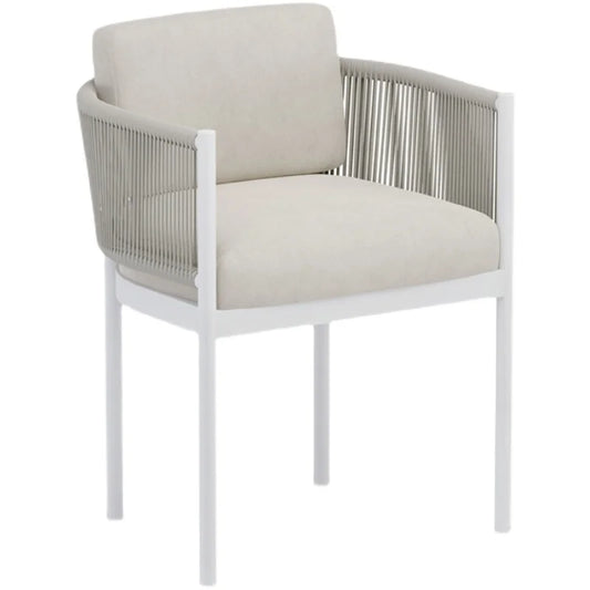 Leisure Balcony Garden Chair Coffee Table Outdoor Modern Living Room Garden Chair Hotel Aluminum Furniture Silla De Jardín MHHYY