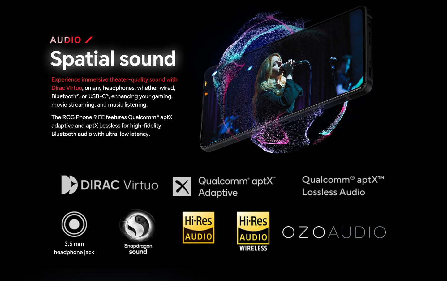 Global ROM ASUS ROG Phone 9 FE 5G Smartphone Snapdragon 8 Gen 3 6.78" 185Hz FHD+ Display 5500mAh 65W Charging Android 15 ROG 9