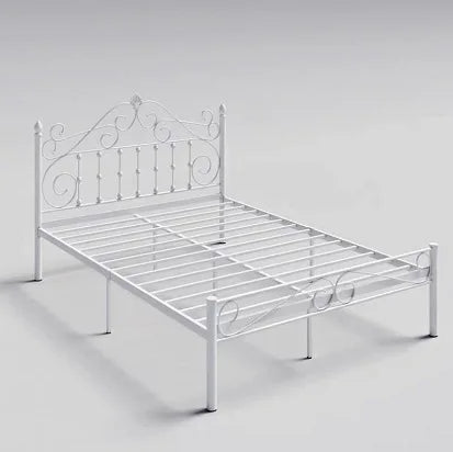 Wrought iron bed bedroom Nordic simple apartment home modern bed and breakfast