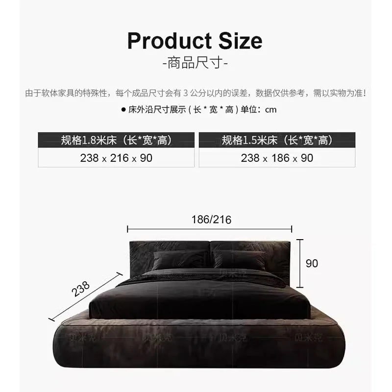 Modern Unique Beds Under Storage Nightstands Queen Size Bed Frames Headboard Luxury Camarotes Para Dormitorio Home Furniture