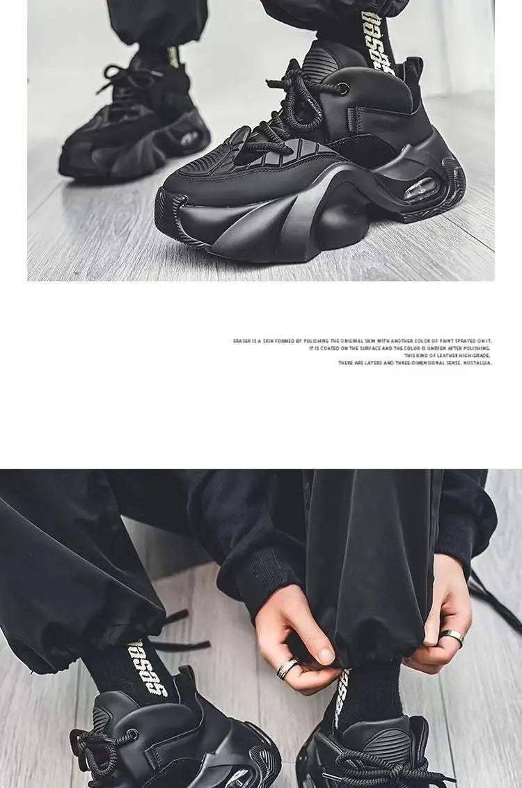 Casual Sneakers Designer Style Men Shoes Comfortable Men's  Platform Sneakers Fashion Casual Shoes Sports Trainers Tenis