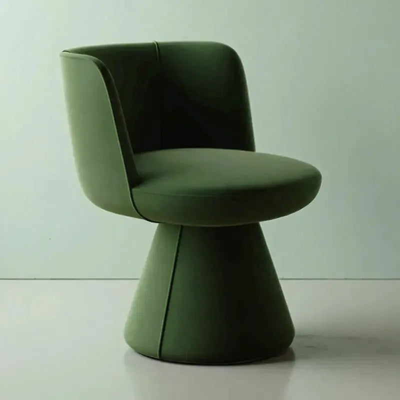 Chaise Lounge Italian Light Luxury Dressing Stool Rotatable Simple Dining Chair Home Bedroom Hotel Nordic Single Sofa Chairs
