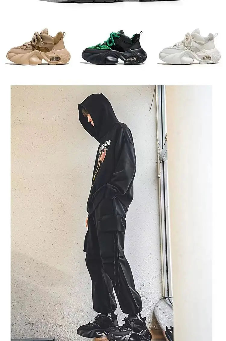 Casual Sneakers Designer Style Men Shoes Comfortable Men's  Platform Sneakers Fashion Casual Shoes Sports Trainers Tenis