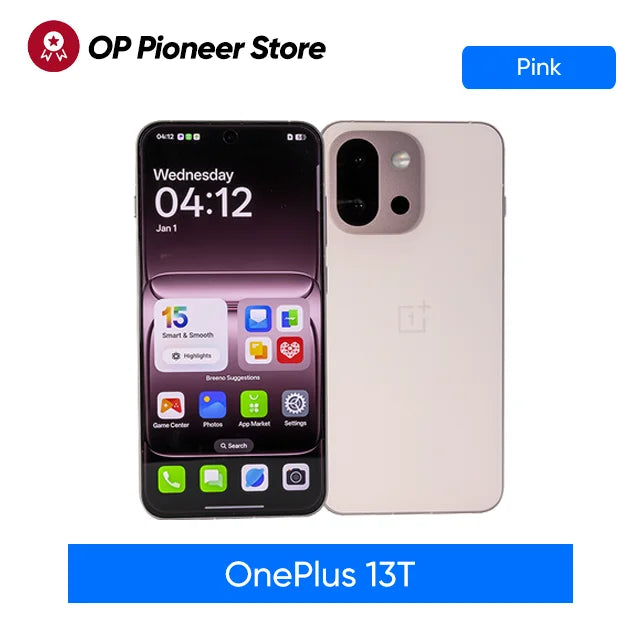 Unlocked OnePlus 13T 5G SmartPhone Snapdragon 8 Elite 6.32'' 120Hz OLED DisPlay 6260mAh 80W Super Charge 50MP Main Camera NFC