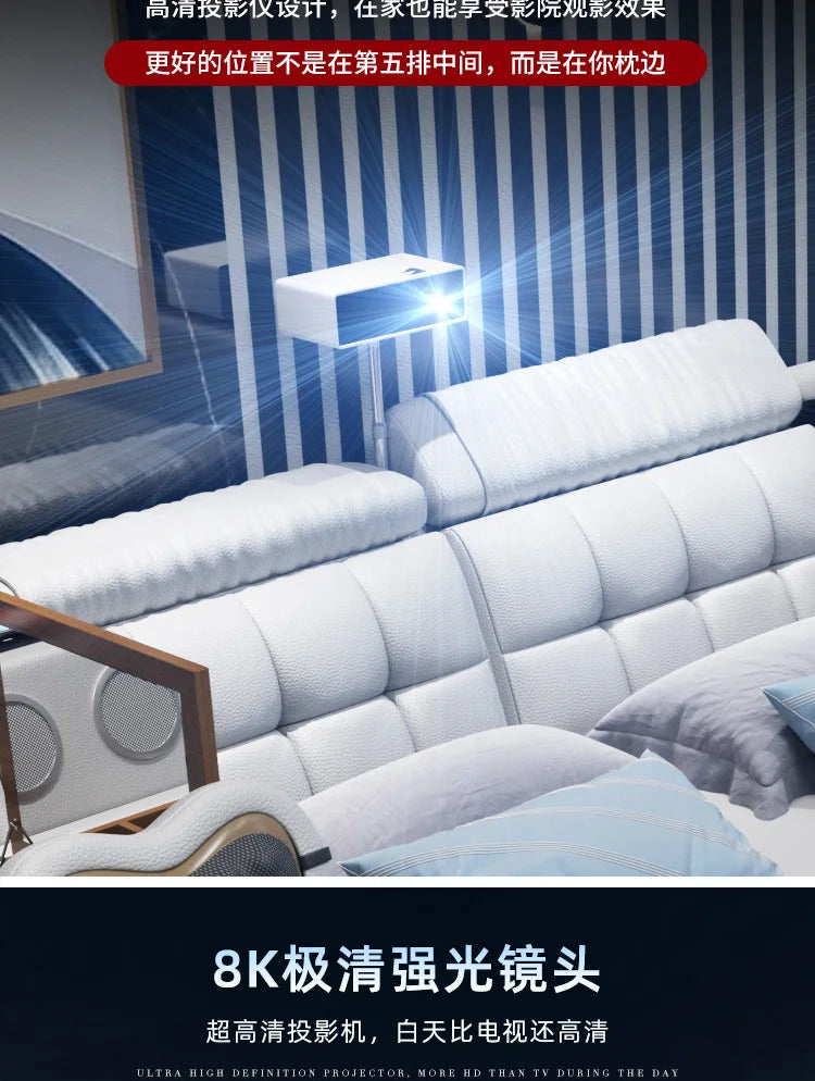 Cabinets Aesthetic Bed Reading Vanity King Massage Lounge Beds Luxury Bedroom Frame Camas Matrimoniales House Accessories