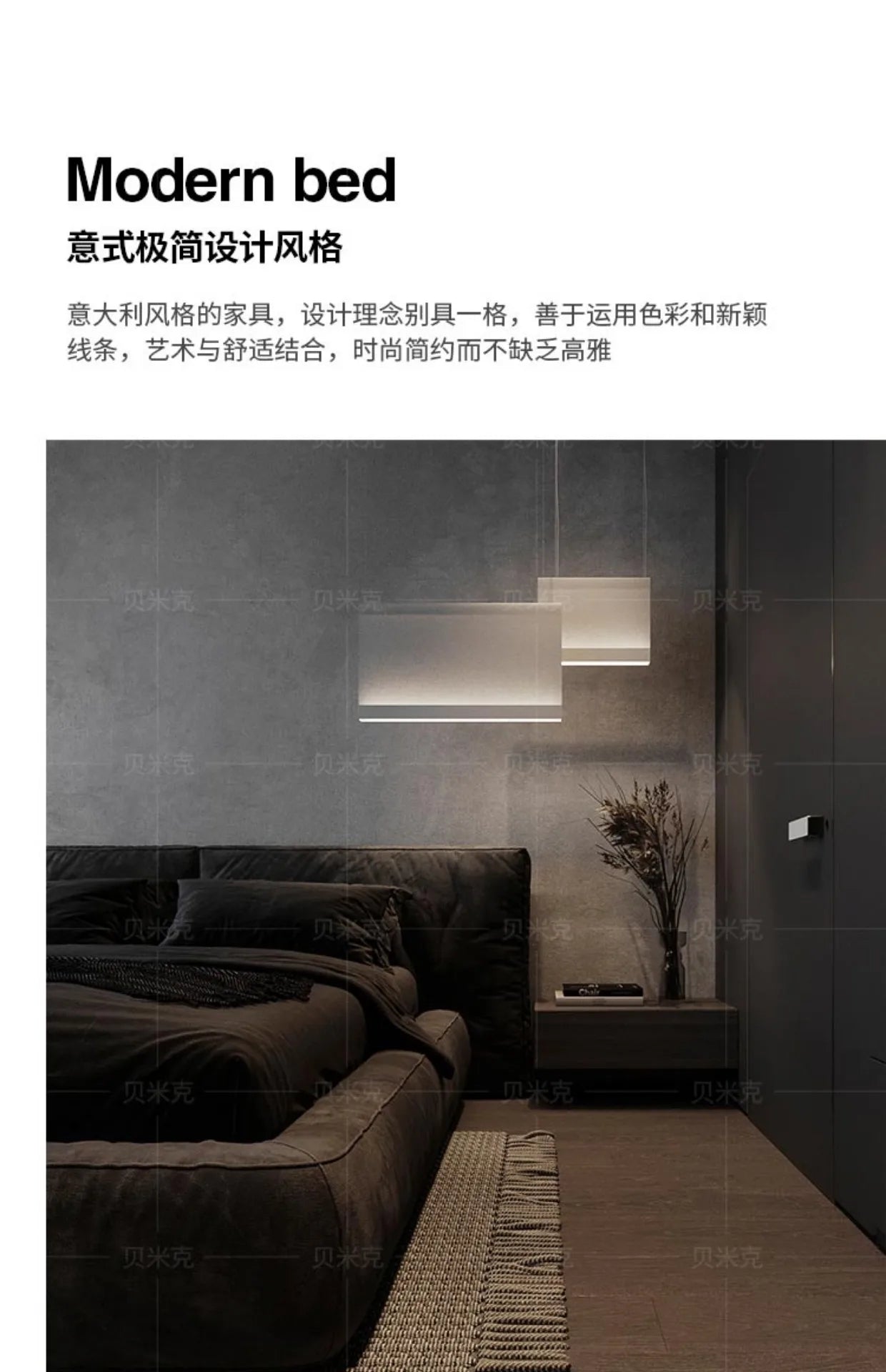 Modern Unique Beds Under Storage Nightstands Queen Size Bed Frames Headboard Luxury Camarotes Para Dormitorio Home Furniture