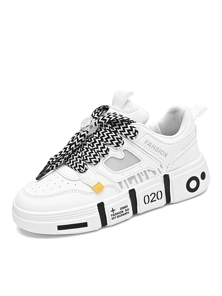 New family shoes Children's shoes Small white shoes Student shoes Children's shoes sports shoes boys casual board shoes