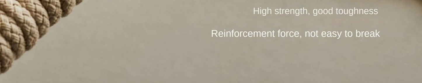 MOMO Bauhaus Single Lounge Chair Living Room Minimalist Rope Sofa Hotel Lounge Reception Chair Outdoor Woven Chair