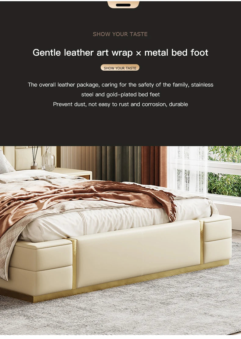 As a Bed King Size Luxury Bedroom Furniture Set Wooden Headboard And Nightstands Lit Deux Place With Double Bed Side Table