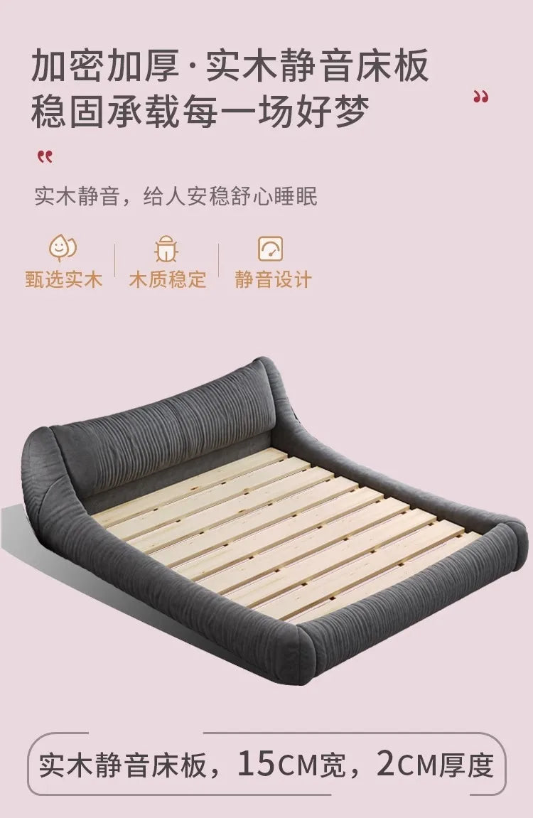 180x200cm single bed sex bed room furniture queen  frames with headboard Bed table luxury king size kids beds Nordic Modern