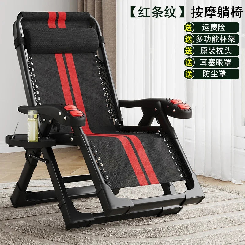 Nordic Folding Recliner Comfortable Tatami Armchair Portable Lounge Chair with Backrest Rattan Seating for Living Room