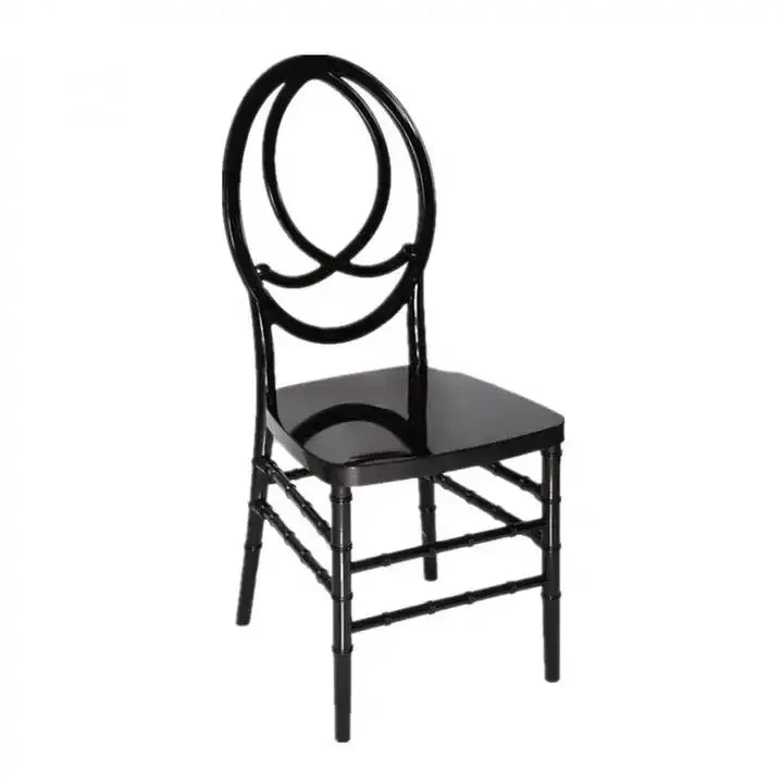 100pcs）Modern Restaurant Wedding Party Chairs plastic Stackable Hotel Gold Chiavari Chairs 1149