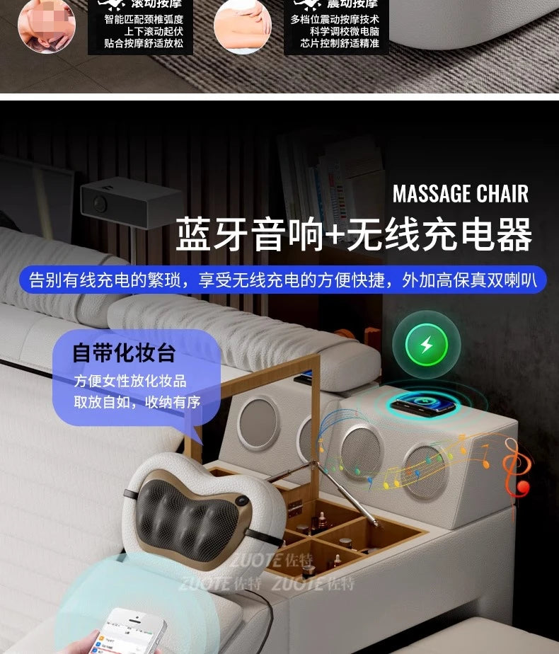 Unique Double Bed Aesthetic Elastic Adjustable King Size Beds Bedroom Tatami Camas De Casal De Luxo Furniture Decoration