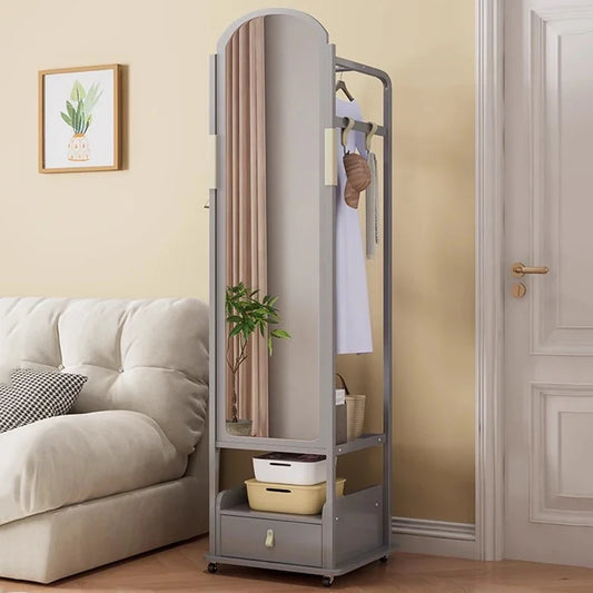 Mirror Cheap Coat Racks Dress Hanging Organizer Wall Standing Hotel Storage Coat Racks Indoor Perchero Entrance Hall Furniture