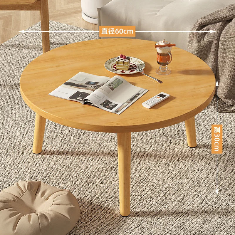 Simple Mini Table Coffee Table Round Table Windowsill Sitting Online Tatami Short Table Living Home Furniture Simple Low Table