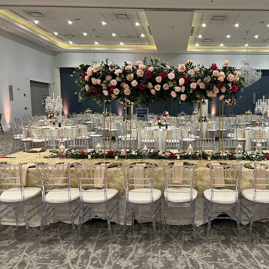 100pcs）Modern Restaurant Wedding Party Chairs plastic Stackable Hotel Gold Chiavari Chairs 1149