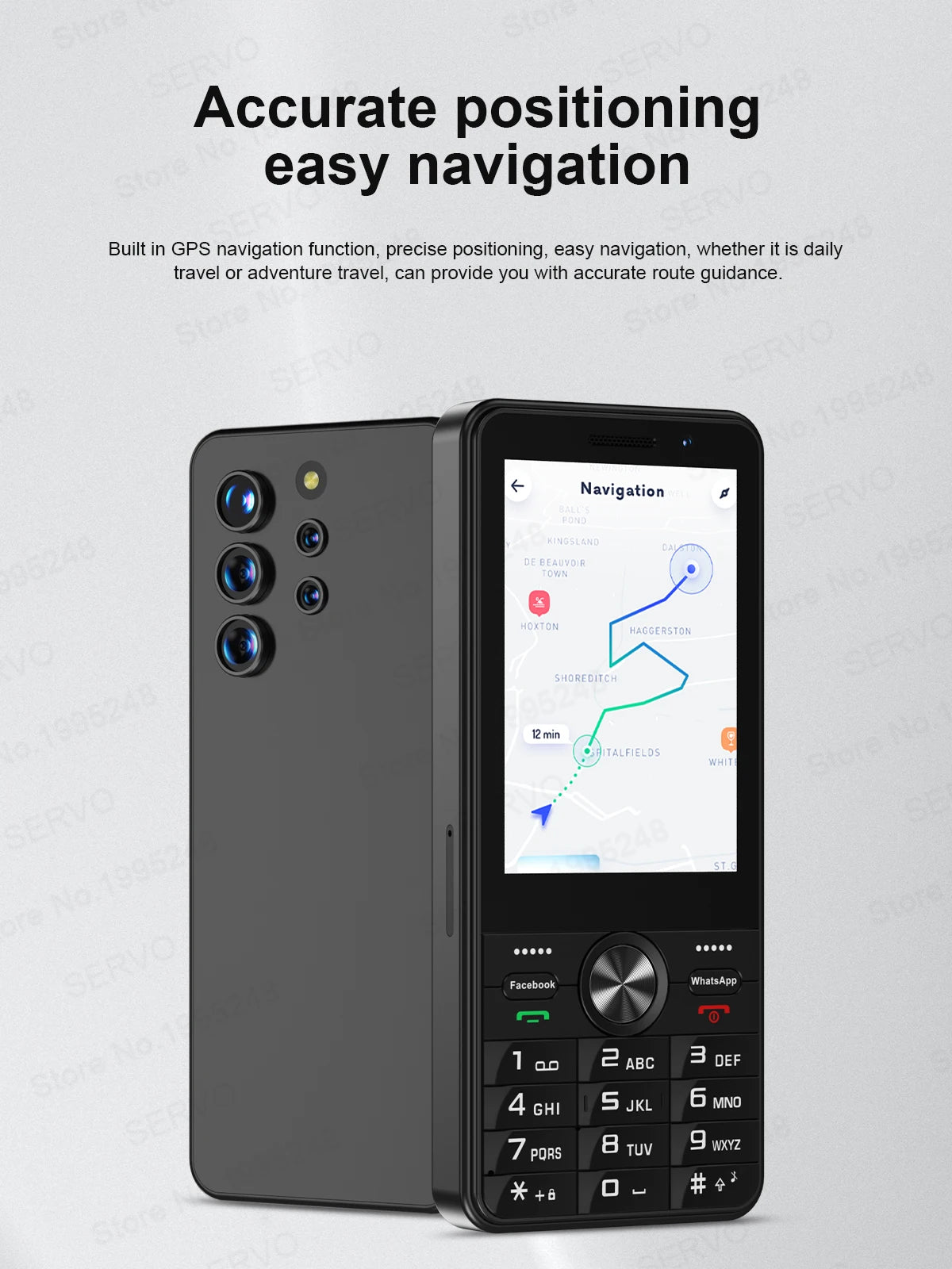 SERVO F25 PRO 4G Smartphone Android 8.1 OS 2+16GB ROM Camera 2500mAh Dual SIM Standby Button Smart Cellphones Google Play Store