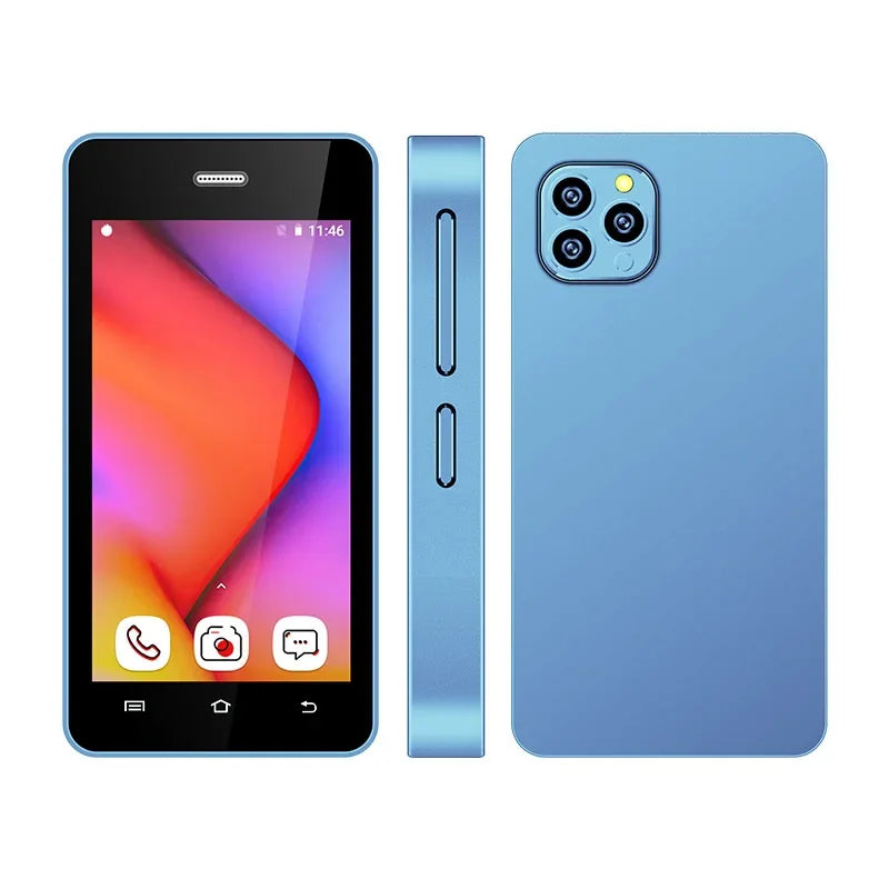 Melrose S9 Pro Mini Phones 3.0''  2GB+16GB Ultra Slim Quad CoreMobile Phone 5MP 1000mAh 3G Compact Mini Smartphone Android