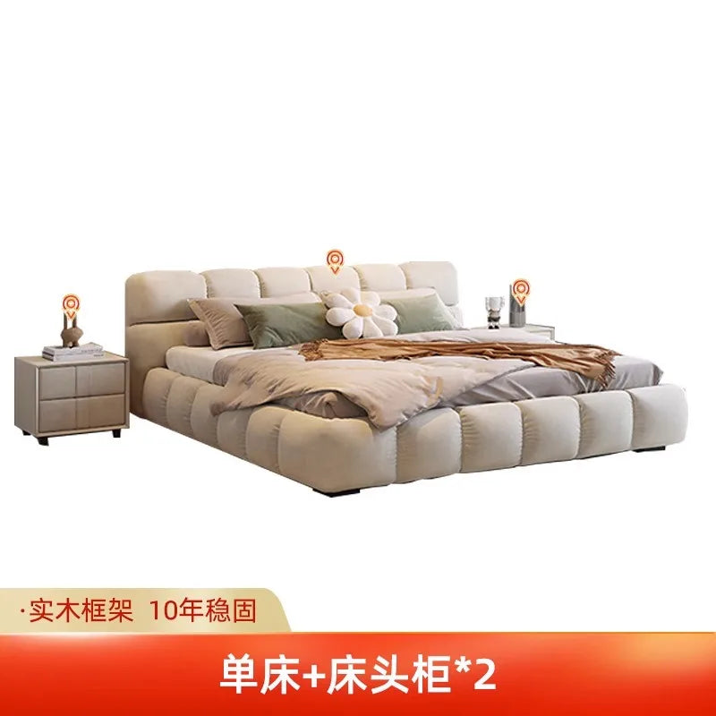 180x200cmbedroom furniture set bedframes queen size king size bed frames fullbed bases Headboard tatami princess bed home