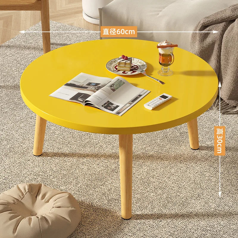 Simple Mini Table Coffee Table Round Table Windowsill Sitting Online Tatami Short Table Living Home Furniture Simple Low Table