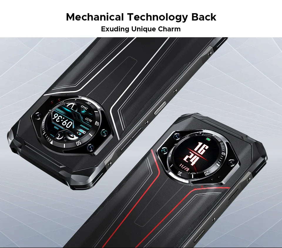 Global Version DOOGEE S119 Rugged Phone 6.72" FHD+ IPS Screen 8GB+512GB 100MP Main Camera 10200mAh battery 33W Android 14 NFC