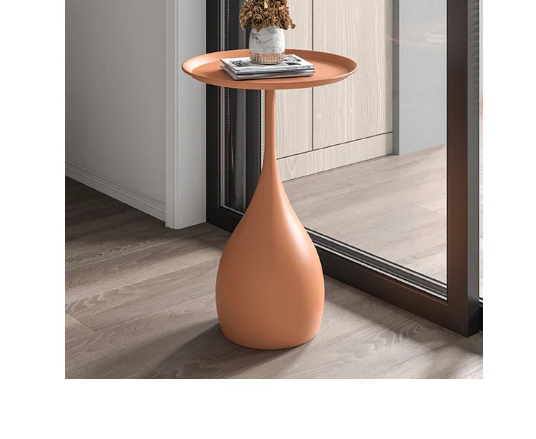 Light Luxury Coffee Table Small Sofa Side Rack Nordic Round Bedside Tables Living Room Mini Desk Minimalist Room Furniture